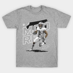 D.J. Moore Carolina Player Map T-Shirt